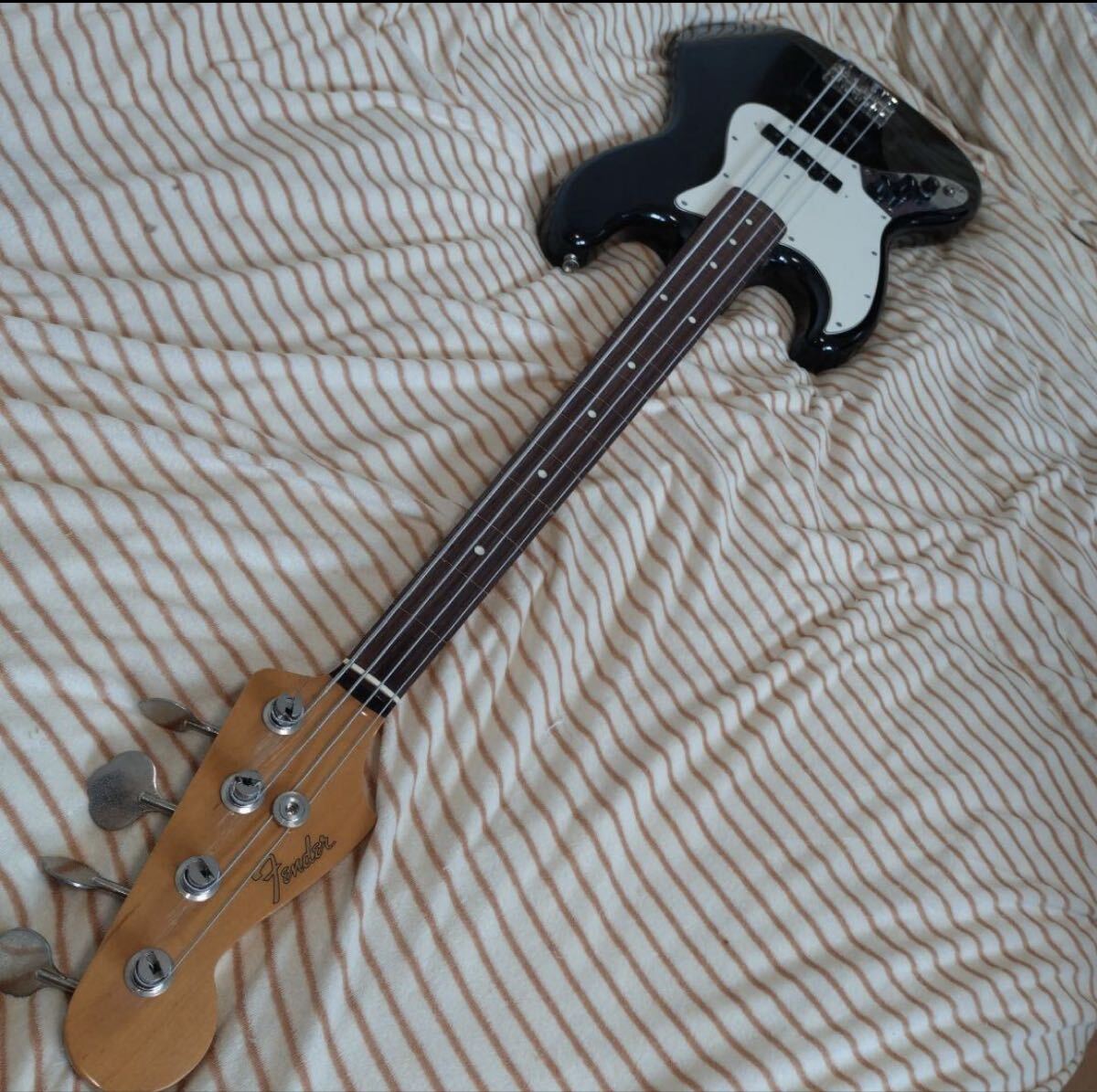 Fender Japan JB-62L レフティ フレットレス Jシリアル 90s フジゲン製 美品 ジャズベース_画像1