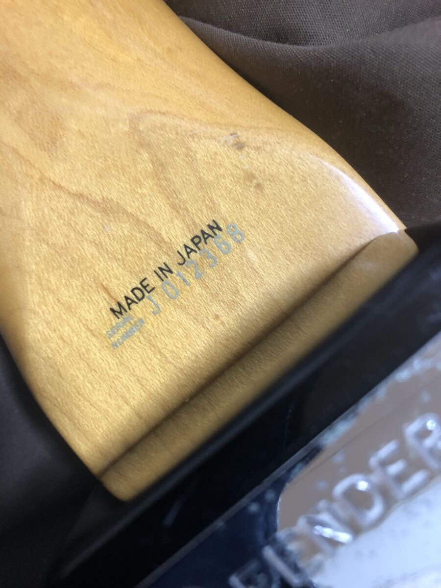 Fender Japan JB-62L レフティ フレットレス Jシリアル 90s フジゲン製 美品 ジャズベース_画像4