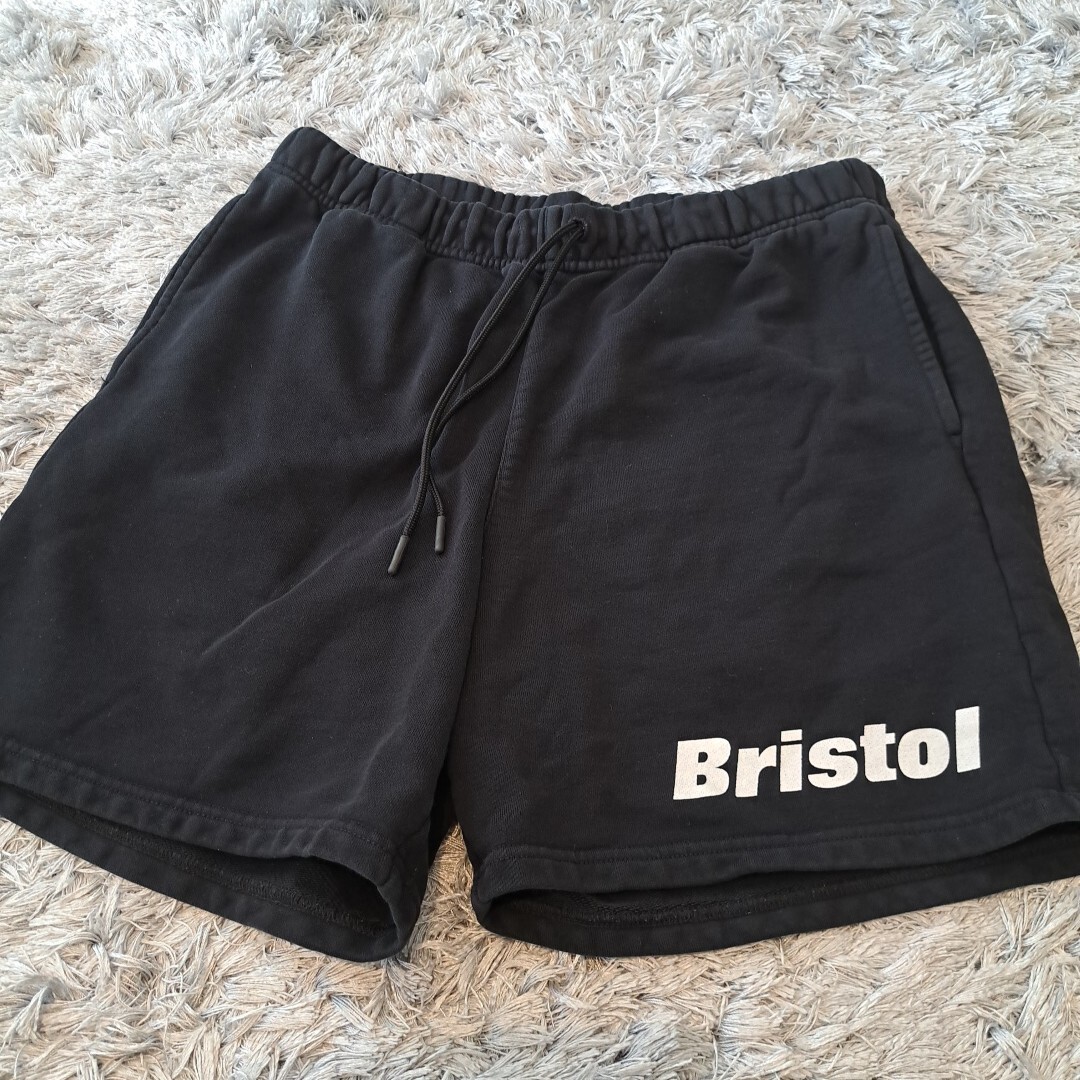 F C R B ブリストル Bristol ソフネット sophnet スウェット ハーフパンツ ショートパンツ 黒 ブラック M ボトムス _画像6
