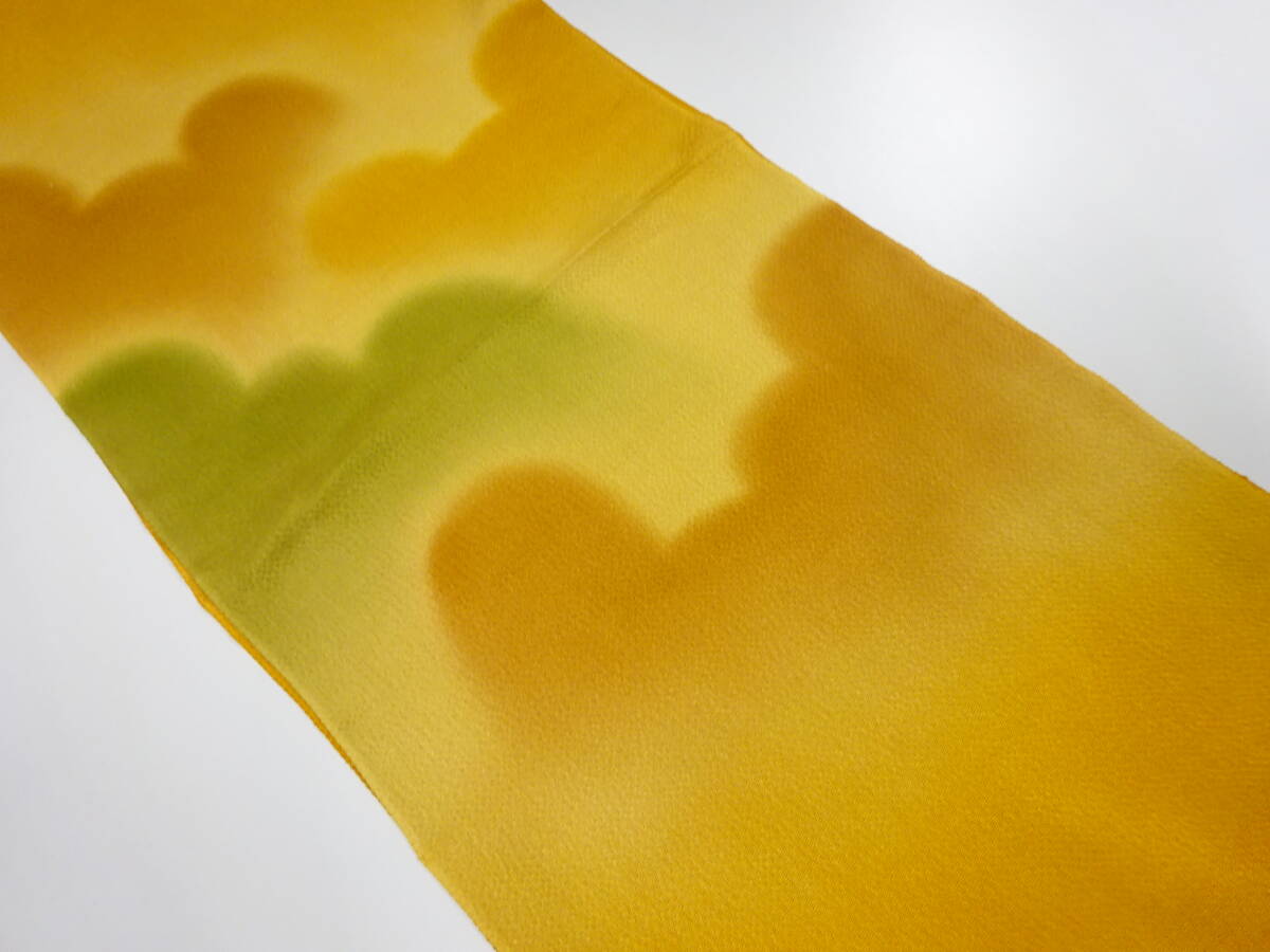 【1円スタート】 上質 未使用品 正絹 帯揚げ (AABJ1K3F-011)_画像1