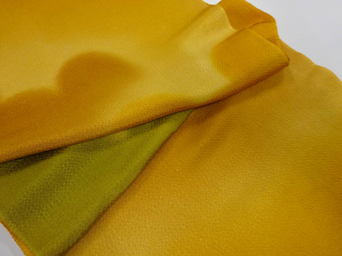 【1円スタート】 上質 未使用品 正絹 帯揚げ (AABJ1K3F-011)_画像5