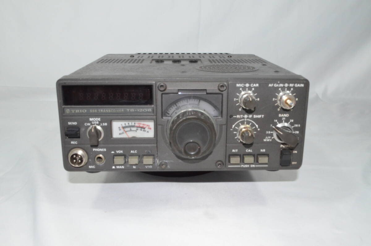 [ текущее состояние товар ]TRIO Kenwood TS-120S HF all mode приемопередатчик рация [204]