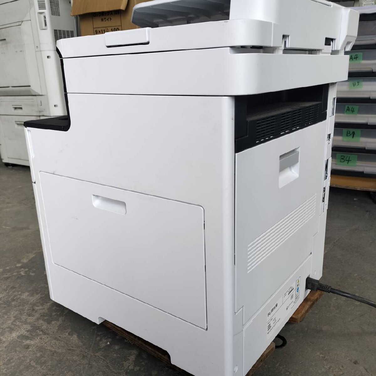 ◇印字257枚！ FUJIFILM　Apeos C3530　A4カラー複合機 　現行機 トナー残量多　Mac対応　C/F/S/P/自動両面/1段【E0926Z2BH】_画像8