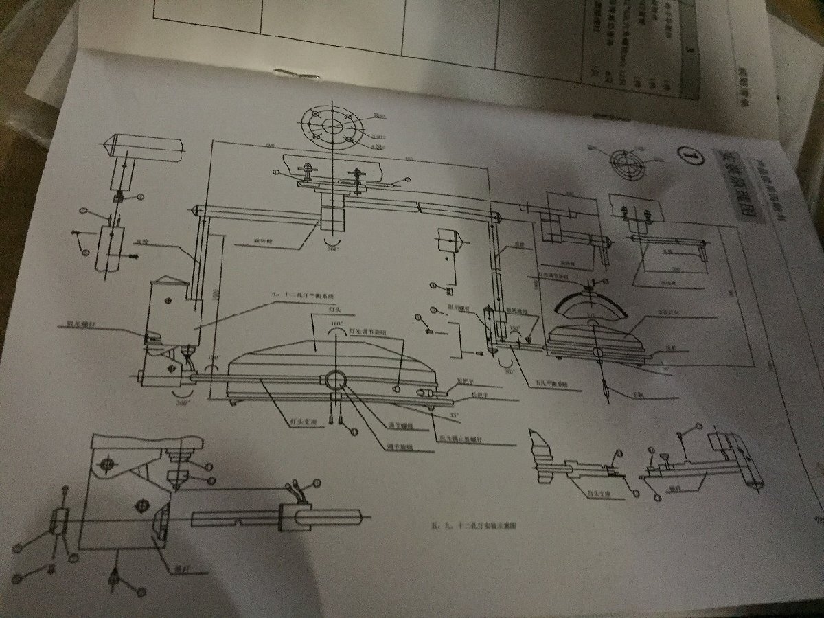 ■新品未使用　無影灯 WYKL5　スタンド式医療手術用無影灯　元箱　手術照明　部品欠品【E0127L2-1FOKU】_画像9