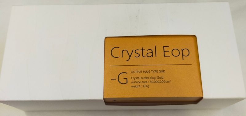 KOJO TECHNOLOGY（光城精工）Crystal Eop-G コンセントプラグ型仮想アース（1個）中古品_画像4