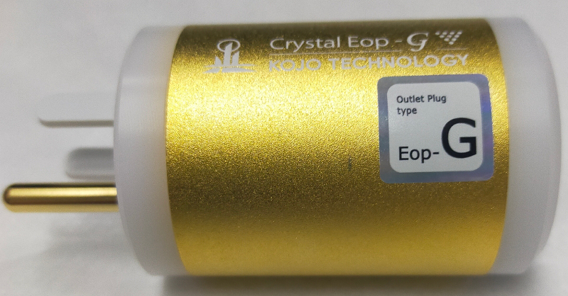 KOJO TECHNOLOGY（光城精工）Crystal Eop-G コンセントプラグ型仮想アース（1個）中古品_画像1