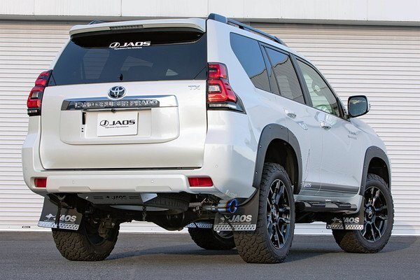 ジャオス BATTLEZ テールパイプフィニッシャー TF-S TC チタンカラーテール ランドクルーザープラド GDJ150W GRJ150W TRJ150W 2009/9~_画像2