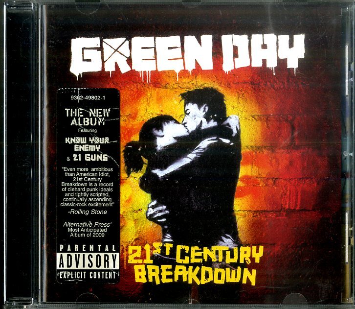 D00163993/CD/Green Day「21st Century Breakdown」_画像1