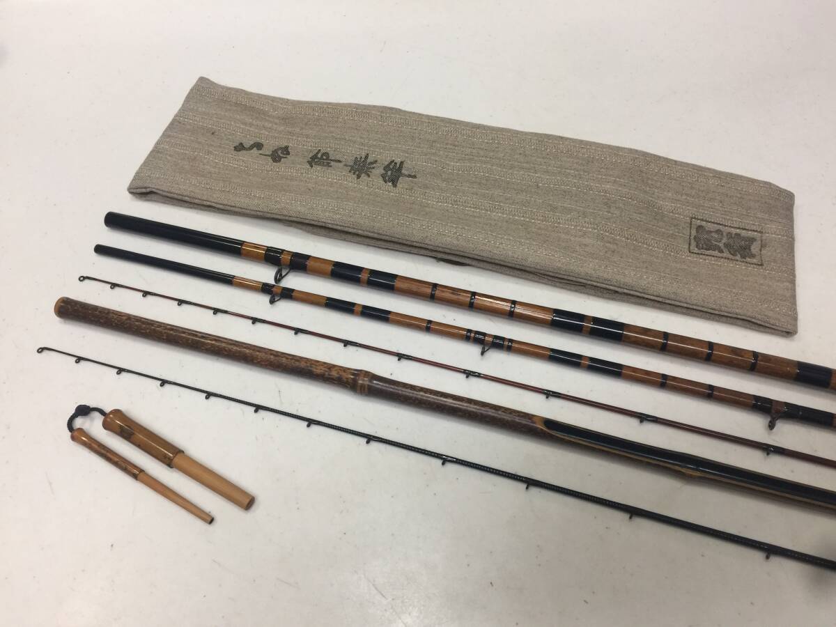 ..... нет стержень hechi стержень наконечник inserting мир стержень ручная работа 3 секционный примерно 219.153g Shimai . размер примерно 88. прекрасный товар Kuroda i редкий стержень KS21