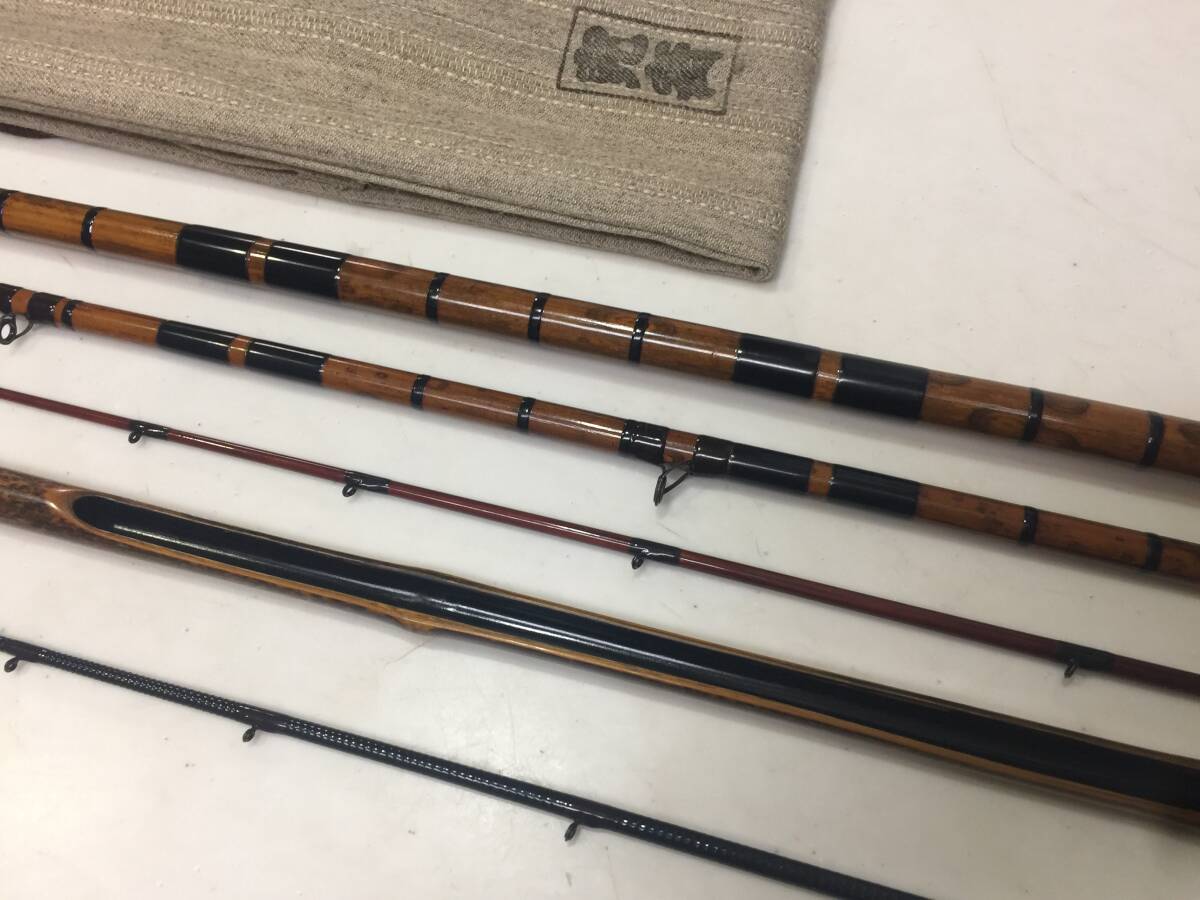 ..... нет стержень hechi стержень наконечник inserting мир стержень ручная работа 3 секционный примерно 219.153g Shimai . размер примерно 88. прекрасный товар Kuroda i редкий стержень KS21