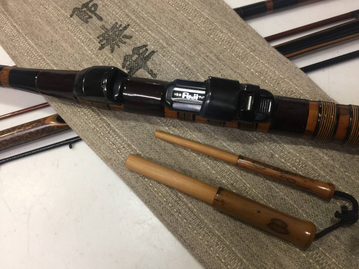 ..... нет стержень hechi стержень наконечник inserting мир стержень ручная работа 3 секционный примерно 219.153g Shimai . размер примерно 88. прекрасный товар Kuroda i редкий стержень KS21