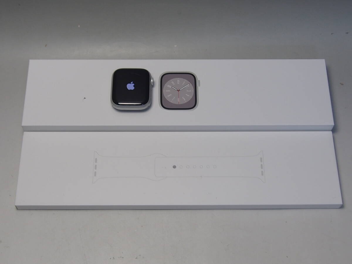 【美品】AppleWatch Series8 GPS+Celluler シリーズ8 人気のセルラー45mm_画像1