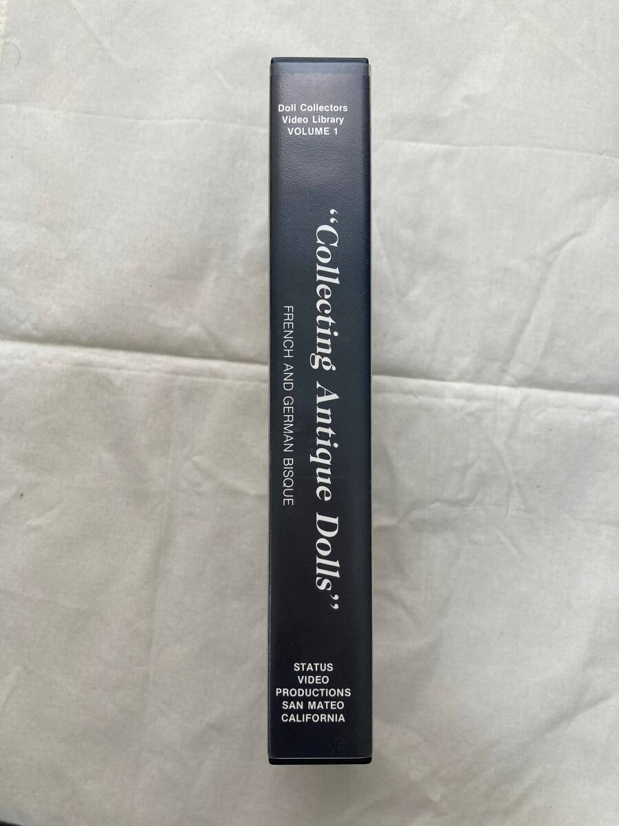 BO291【本】Collecting Antique Doll ＊ ドール コレクター 人形 1987年 ビデオ VHS 希少 レア 人形 フランス ドイツ ビスク 歴史ドール _画像2
