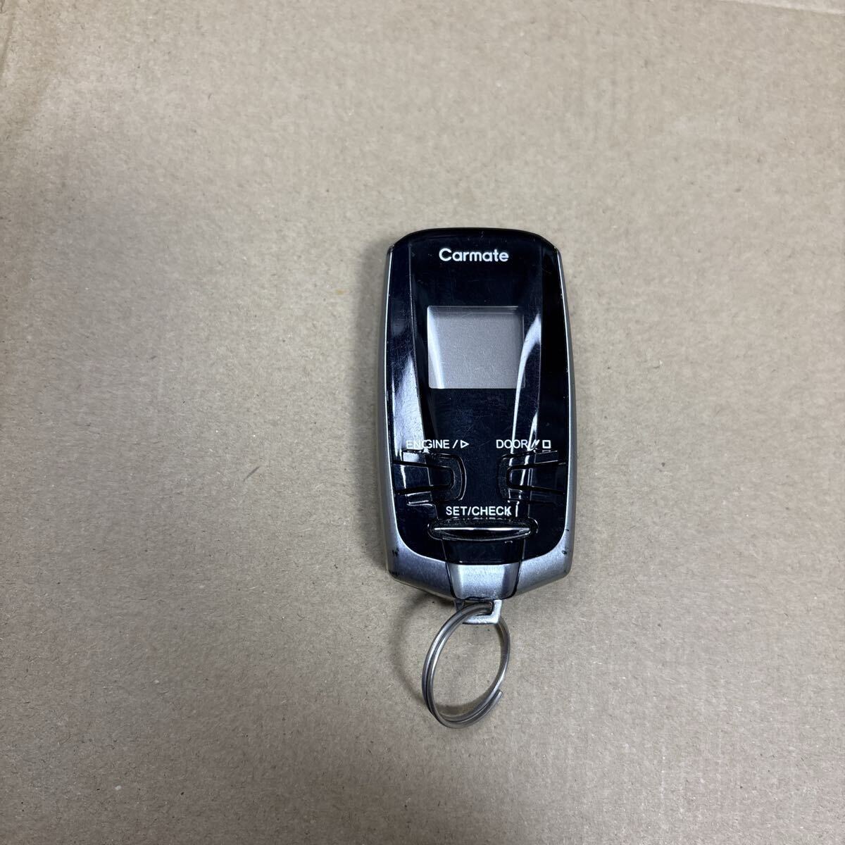 ★カーメイト/CARMATE/リモコンエンジンスターター+ECUハーネス1+ドアロックコード/TE-W73PSA+TE154+TE202セット/アンサーバック/③★_画像2