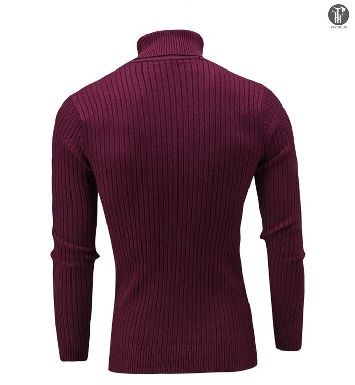 【オフシーズン】 タートルネックセーター ニットセーター メンズ セーター タートルネック ニット 無地 シンプル ビジネス オフィス 長袖_画像2