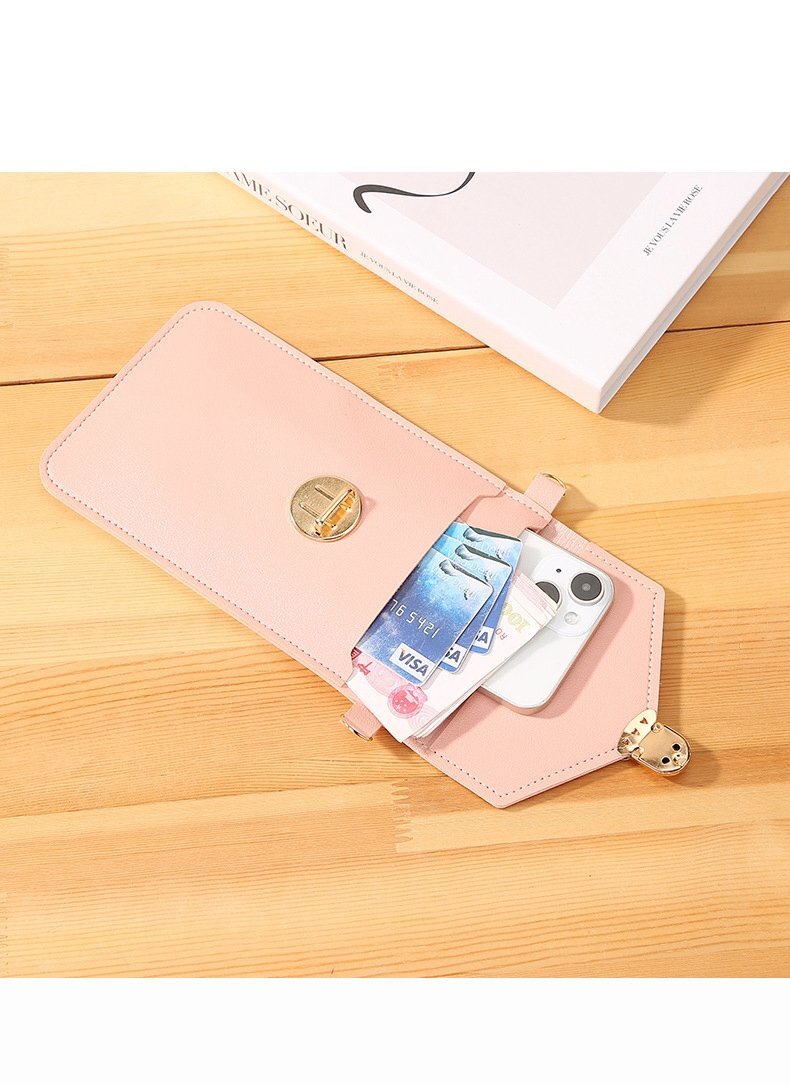  смартфон сумка женский смартфон плечо наклонный .. смартфон небольшая сумочка модный симпатичный чехол для проездного билета футляр для карточек плечо .. новый жизнь 