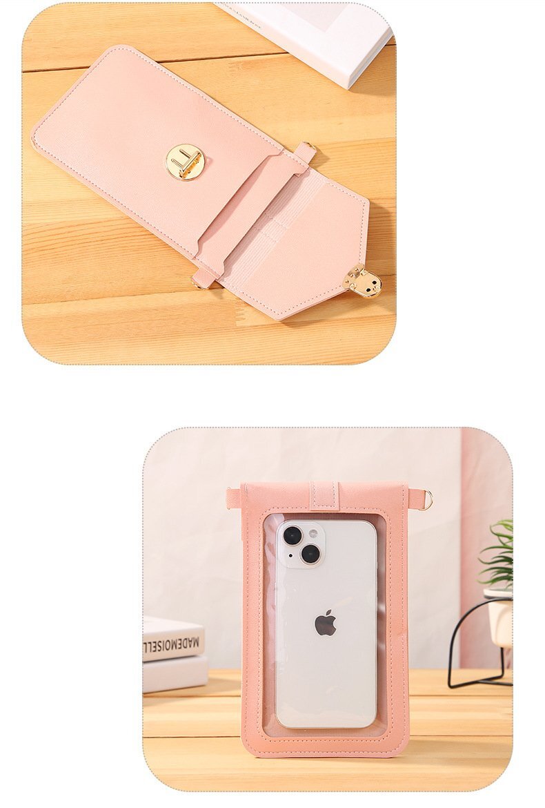  смартфон сумка женский смартфон плечо наклонный .. смартфон небольшая сумочка модный симпатичный чехол для проездного билета футляр для карточек плечо .. новый жизнь 