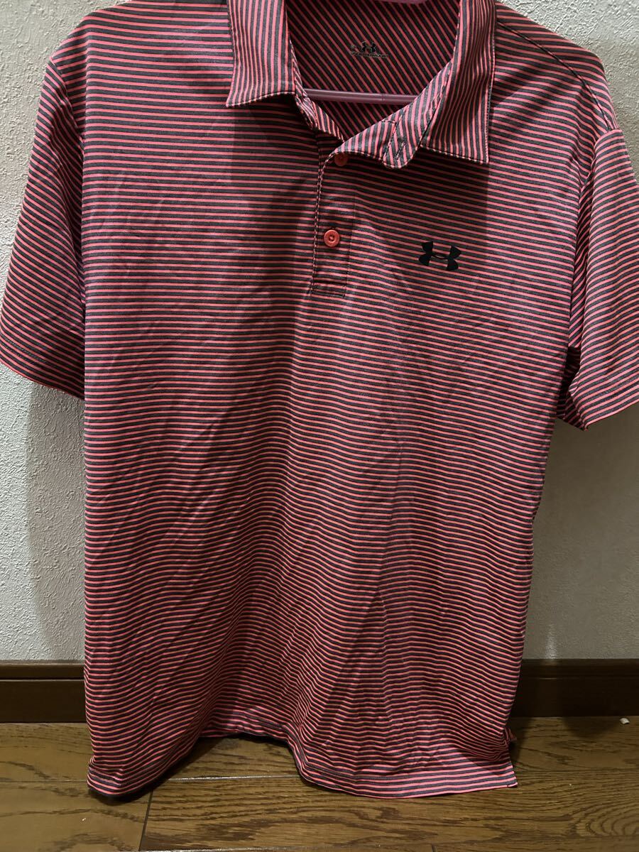 アンダーアーマー ポロシャツ　メンズ　LG 正規店にて購入　送料無料 アンダーアーマー_画像1