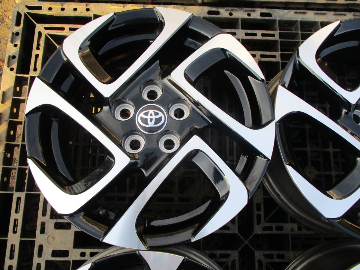 希少 トヨタ シエンタ 10系 純正 オプション 15インチ 5穴 100 5.5J 40 スタッドレス　用_画像4