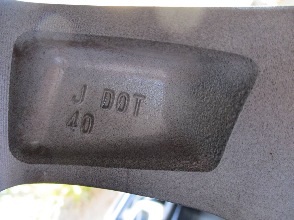 希少 トヨタ シエンタ 10系 純正 オプション 15インチ 5穴 100 5.5J 40 スタッドレス　用_画像10