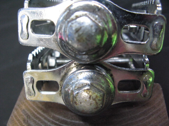 ピスト・競輪/BIA(NJS前身)認定【KYOKUTO 角】ペダル中古品_画像6