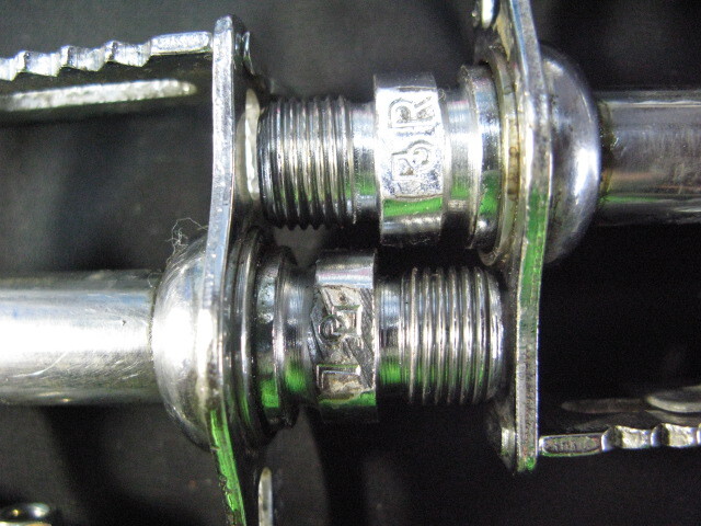 ピスト・競輪/BIA(NJS前身)認定【KYOKUTO 角】ペダル中古品_画像7