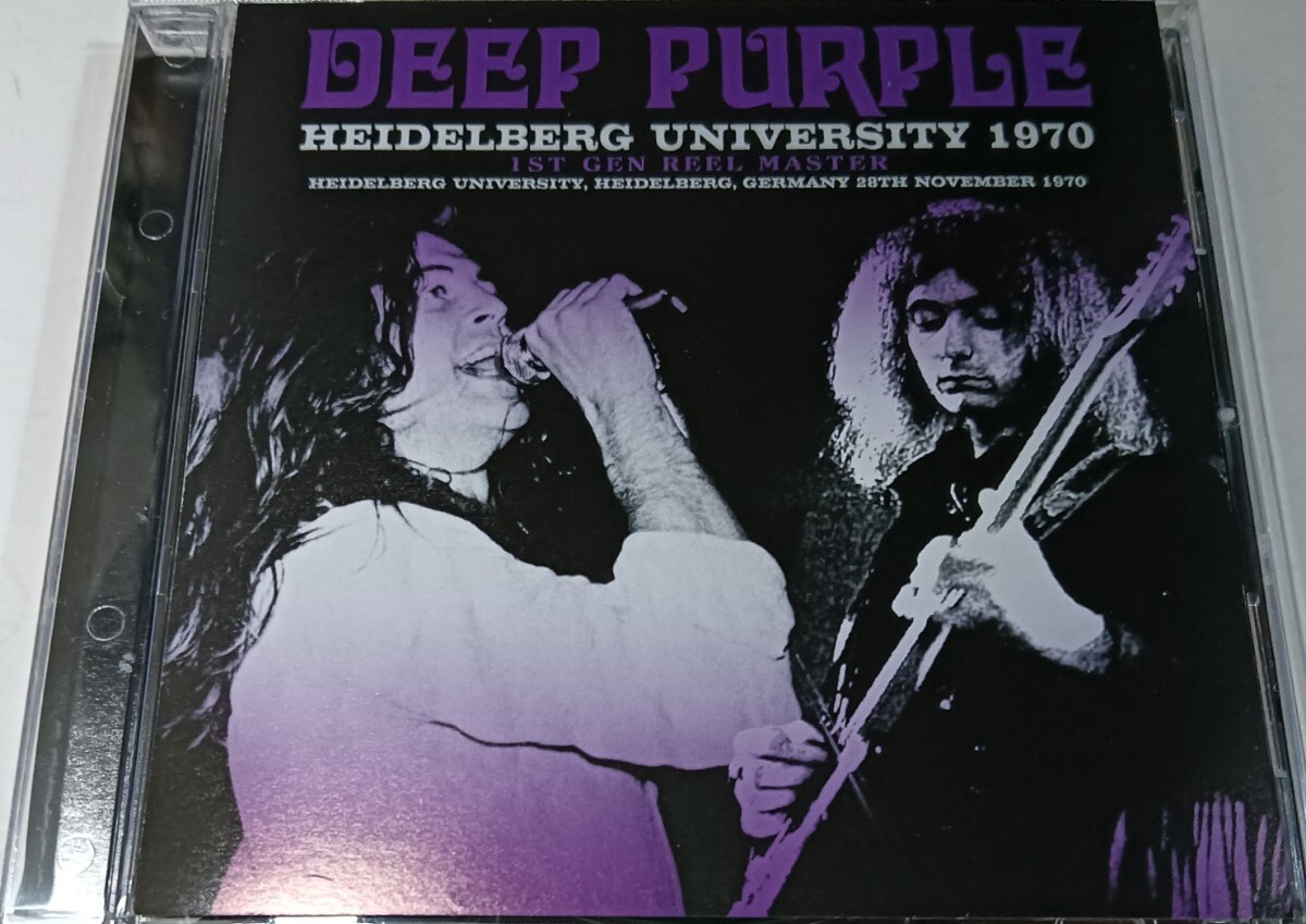 ディープ・パープル 1970年 特典付 Live At Heidelberg University ,Germany 1st Gen Reel Master Ritchie Blackmore Deep Purple_画像1