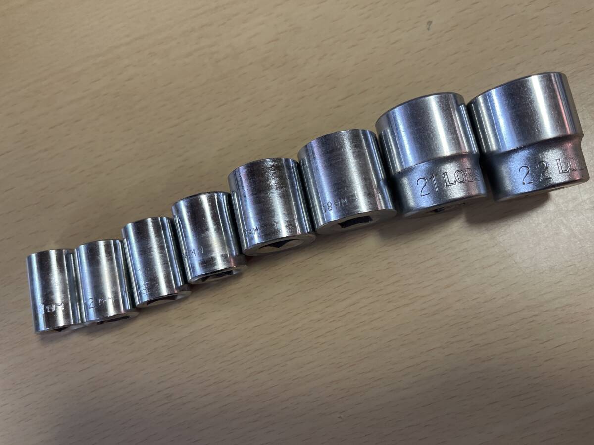 ソケットレンチ用ソケット　11/12/13/14/17/19/21/22 送230_画像1