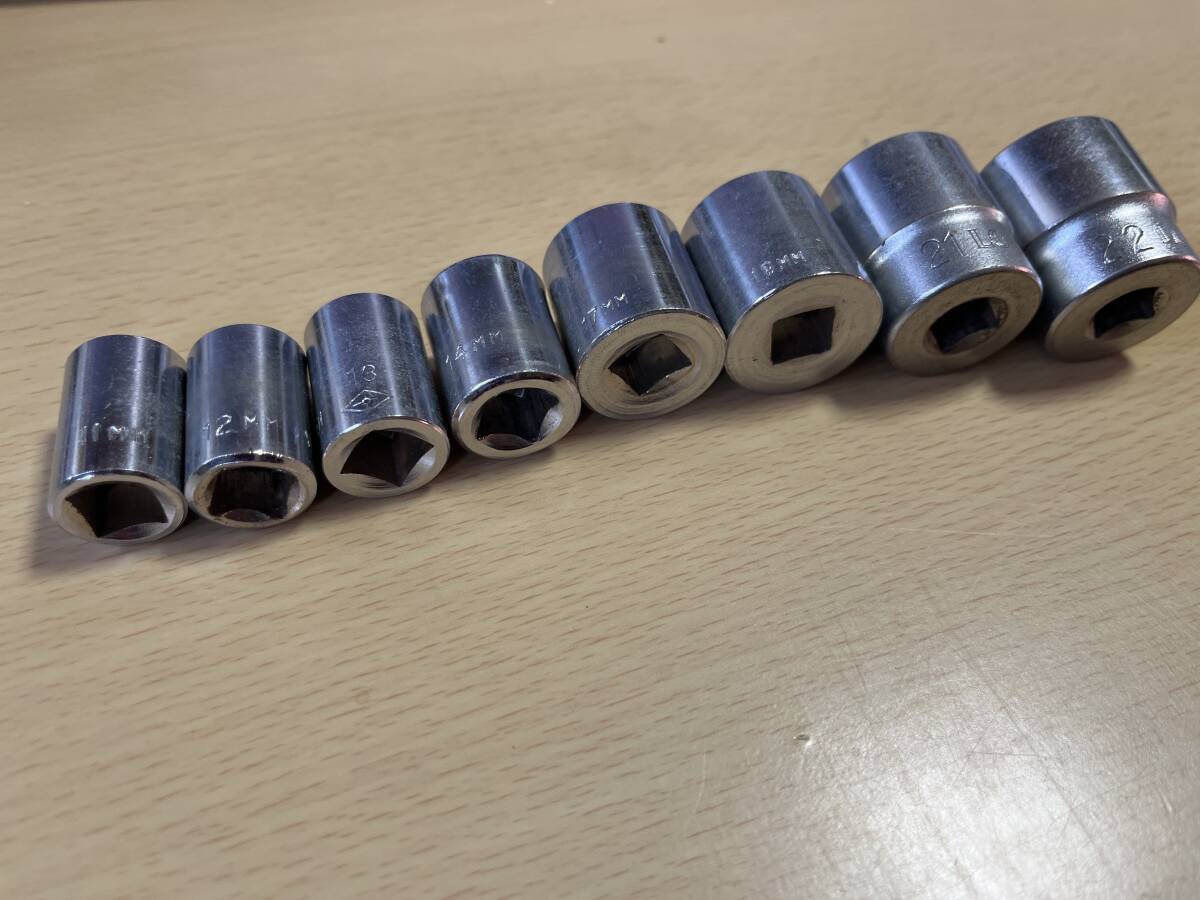 ソケットレンチ用ソケット　11/12/13/14/17/19/21/22 送230_画像3