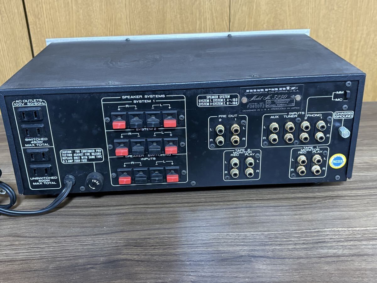 marantz マランツ アンプ　Model 3250_画像8