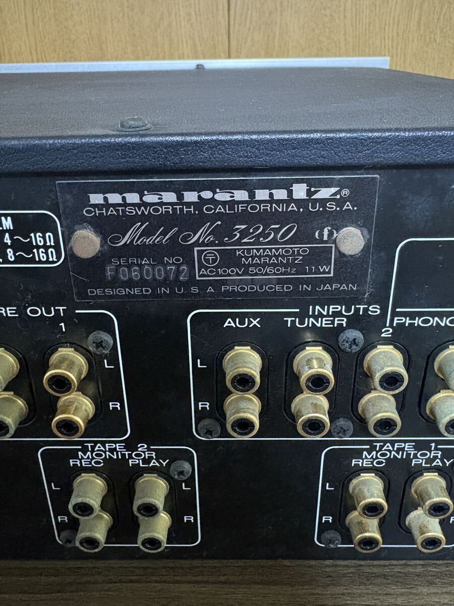 marantz マランツ アンプ　Model 3250_画像6