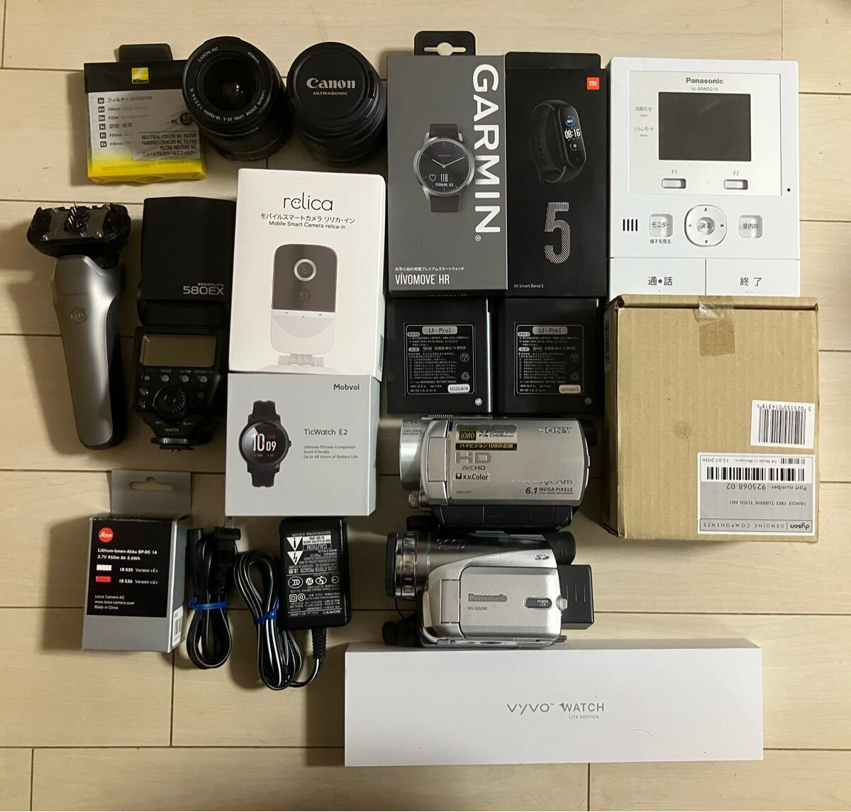  много ликвидация запасов SONY Panasonic Canon линзы видео камера электрический бритва смарт-часы и т.п. бытовая техника комплект совместно Junk снятие деталей 