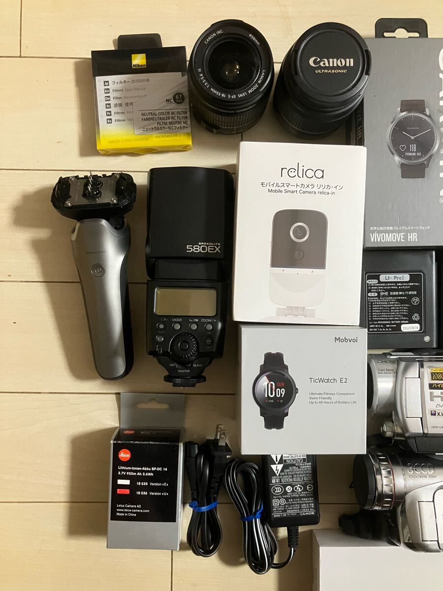  много ликвидация запасов SONY Panasonic Canon линзы видео камера электрический бритва смарт-часы и т.п. бытовая техника комплект совместно Junk снятие деталей 