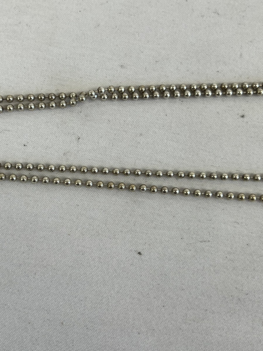 清☆1円〜保管品 TIFFANY&Co. ティファニー ロングネックレス リターントゥ オーバルタグ シルバー925 総重量26.4g_画像5