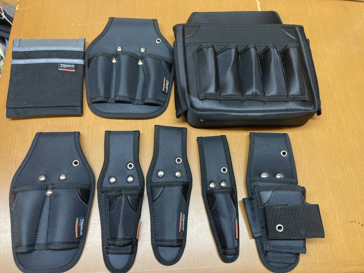 TRUSCO腰袋・サック8点セット（新品未使用）_画像1