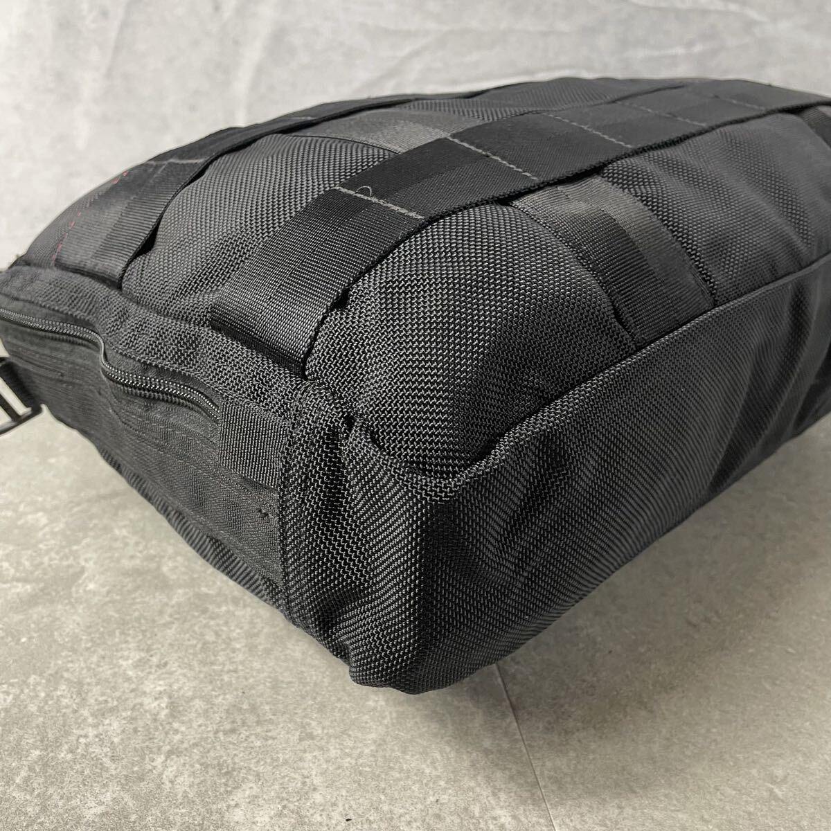 美品● ブリーフィング liner ライナー 黒 2way ビジネス バッグ BRIEFING ブリーフケース ショルダー ナイロン ブラック メンズ_画像7