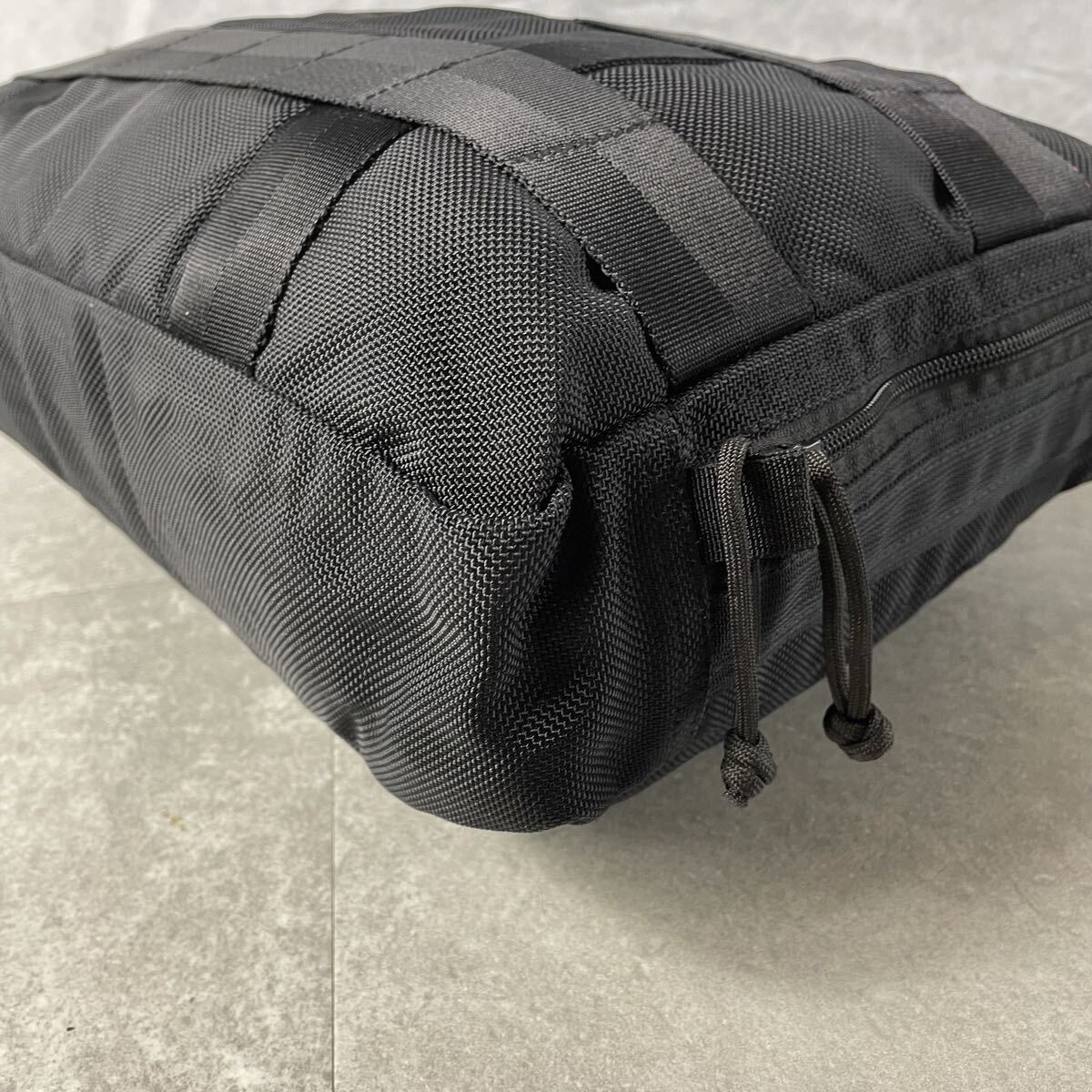 美品● ブリーフィング liner ライナー 黒 2way ビジネス バッグ BRIEFING ブリーフケース ショルダー ナイロン ブラック メンズ_画像8