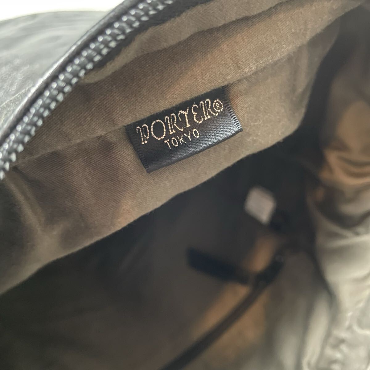  супер редкий / лошадь кожа / прекрасный товар * Porter PORTER Yoshida bag Frank шлем сумка плечо mesenja- бизнес 2way все кожа 