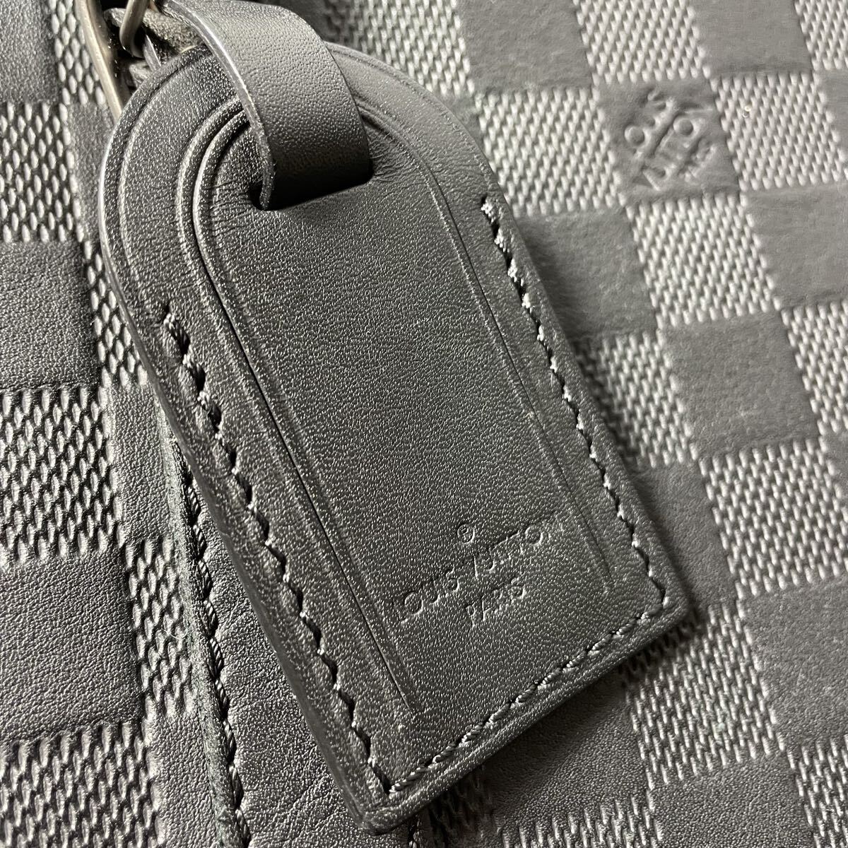 正規品/高級モデル●LOUIS VUITTON ルイヴィトン ビジネスバッグ ショルダー ダミエアンフィニ ポルトドキュマン ヴォワヤージュ レザー_画像8