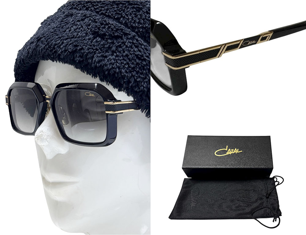 【CAZAL】 カザール　サングラス　LEGENDS　MOD.6040/3　COL001　ブラック・ゴールド　国内正規品_画像3