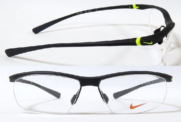 【NIKE VISION】 ナイキ　メガネフレーム　ボルテックス　7070/3　002　マットブラック　超軽量　国内正規品_画像2