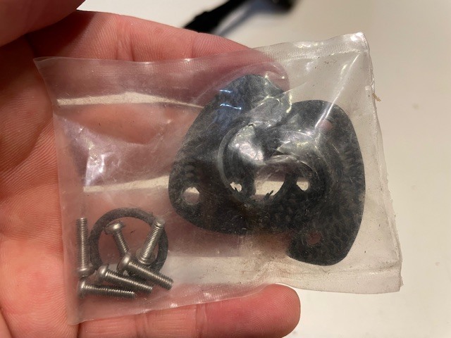 マジカルレーシング カーボンミラー 予備部品付き 中古_画像9