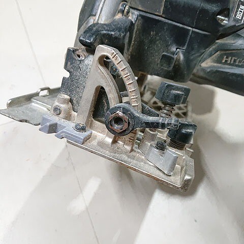 [ б/у текущее состояние товар ] Hitachi Koki Hitachi C18DBL 125. беспроводной круг noko