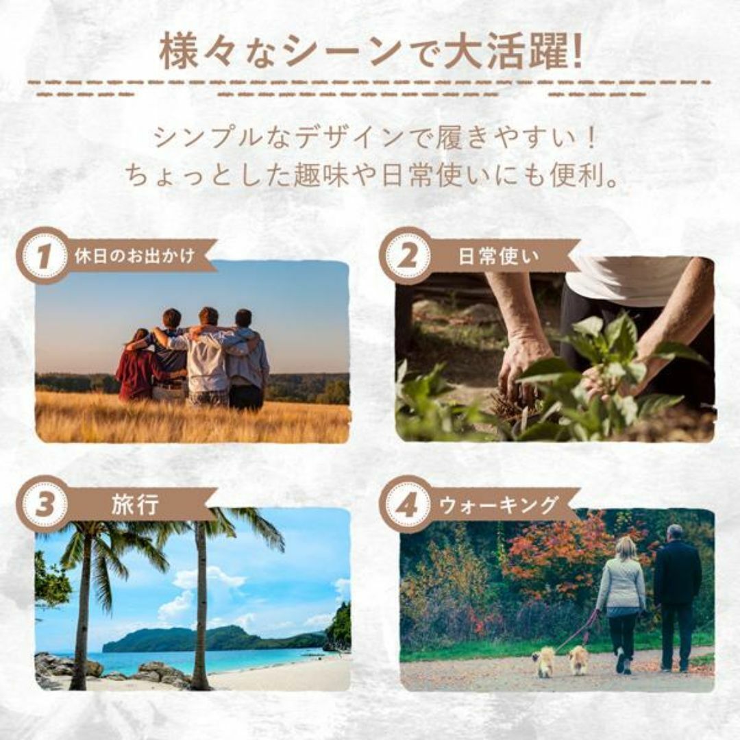 26.0cm ウォーキングシューズ メンズ 靴 シューズ ダークブラウン 幅広 紐あり_画像2