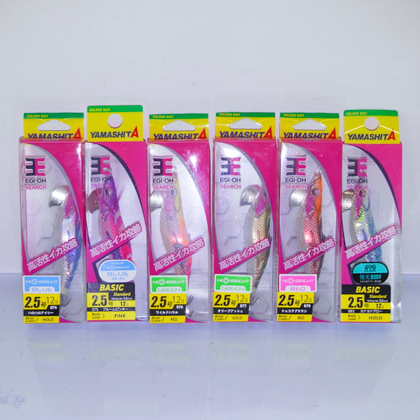 新品未使用!ヤマシタ★エギ王ライブサーチ 2.5号 6本セット★_画像1