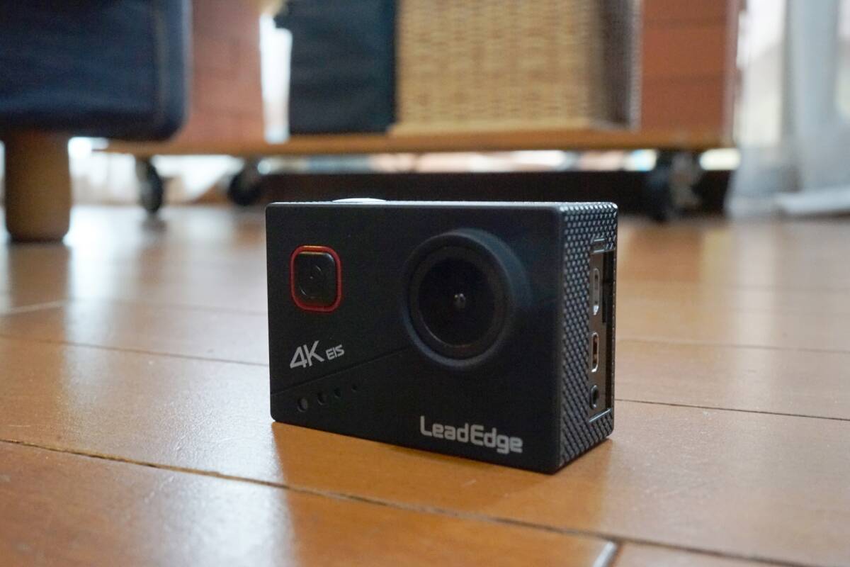 LeadEdge LE8000 アクションカメラ 4K/30FPS 使用1度のみ中古美品_画像1
