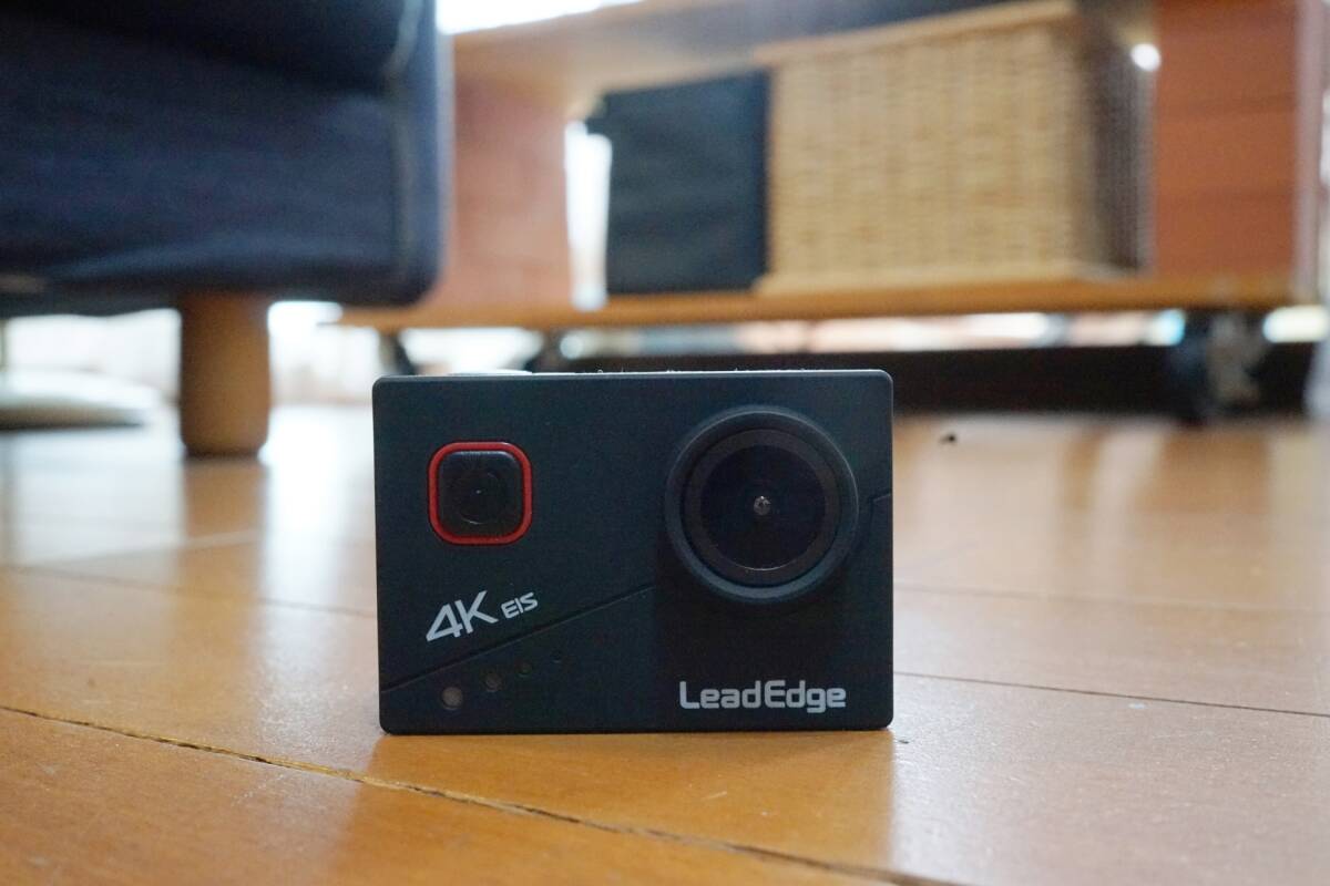 LeadEdge LE8000 アクションカメラ 4K/30FPS 使用1度のみ中古美品_画像2