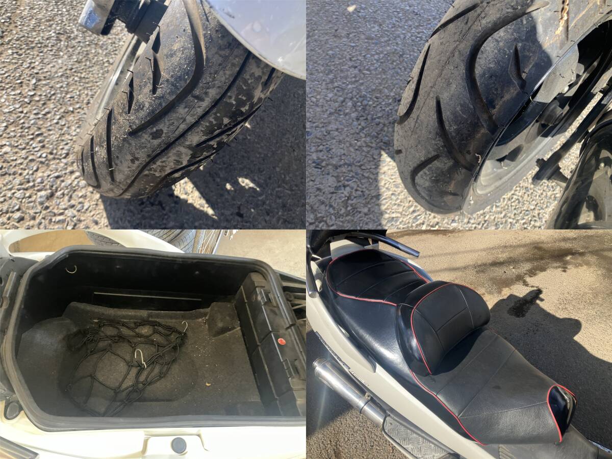 【長野発★実働★書類付!!】スズキ スカイウェイブ 250 タイプS 型式:BA-CJ43A 走行56,827km 鍵３本付 エンジン始動確認済!! 格安★売切_画像8