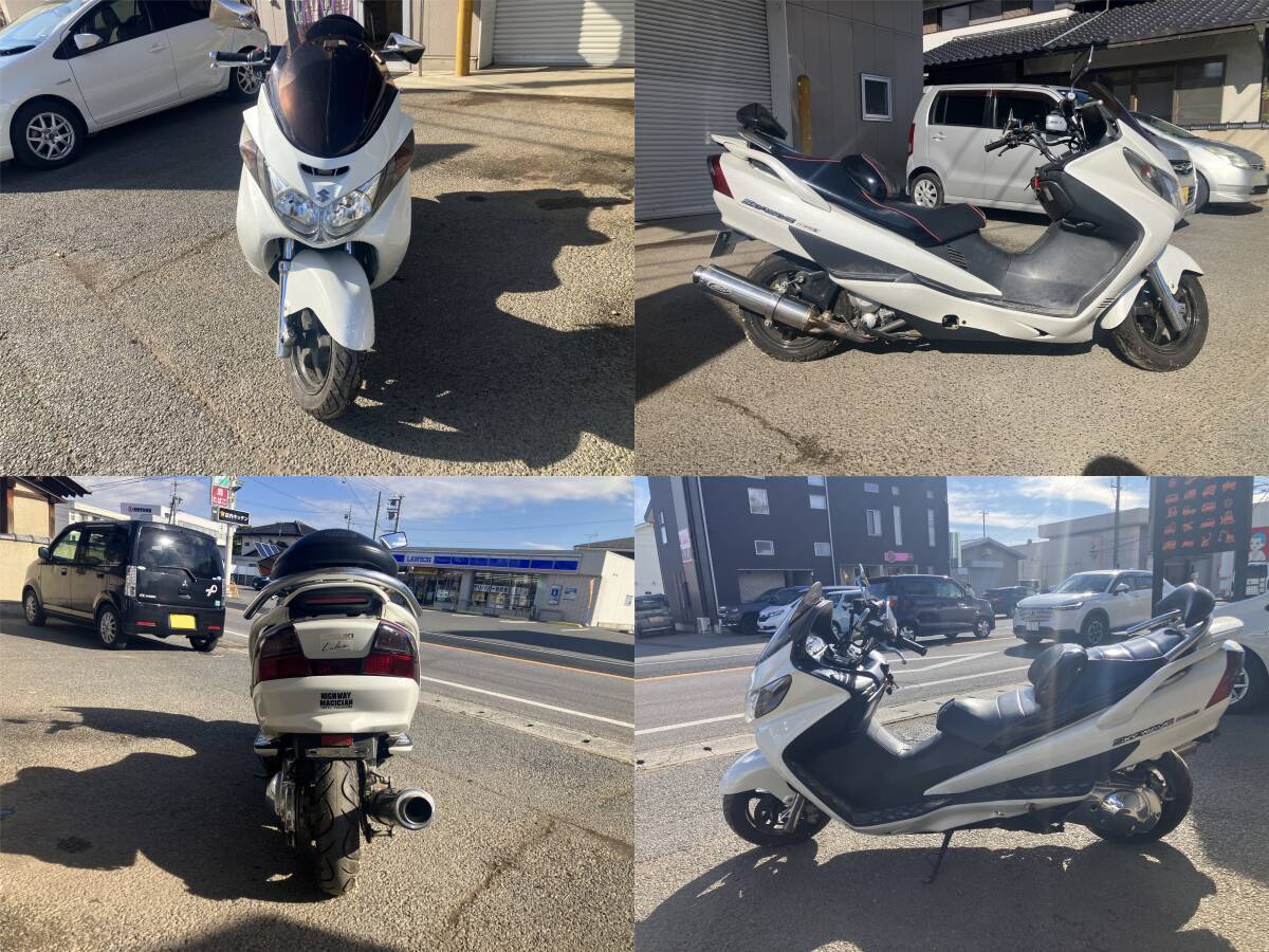 【長野発★実働★書類付!!】スズキ スカイウェイブ 250 タイプS 型式:BA-CJ43A 走行56,827km 鍵３本付 エンジン始動確認済!! 格安★売切_画像7