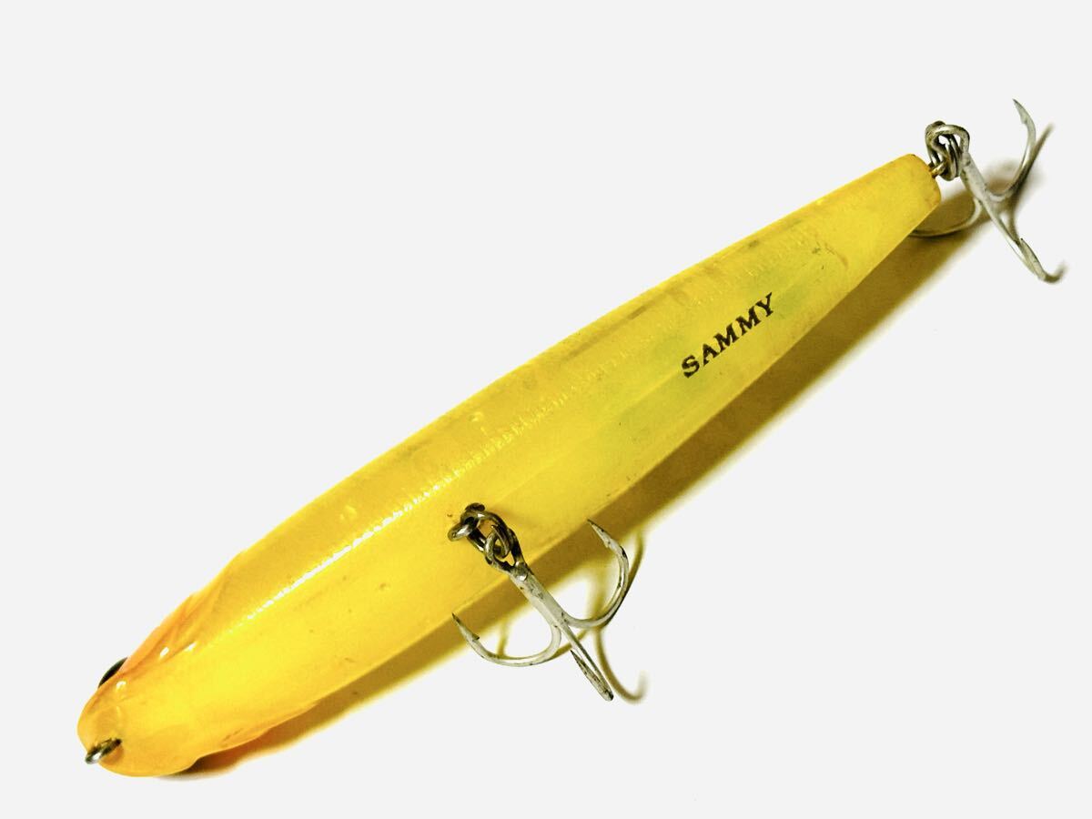 美品★レア色★サミー115#インパクトイエロー佐藤順一限定カラー★115mm18.5g★フローティング★ラトリンペンシル★SAMMY 115 Limited_画像4